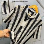 Modern Mens Crochet Cotton tshirt